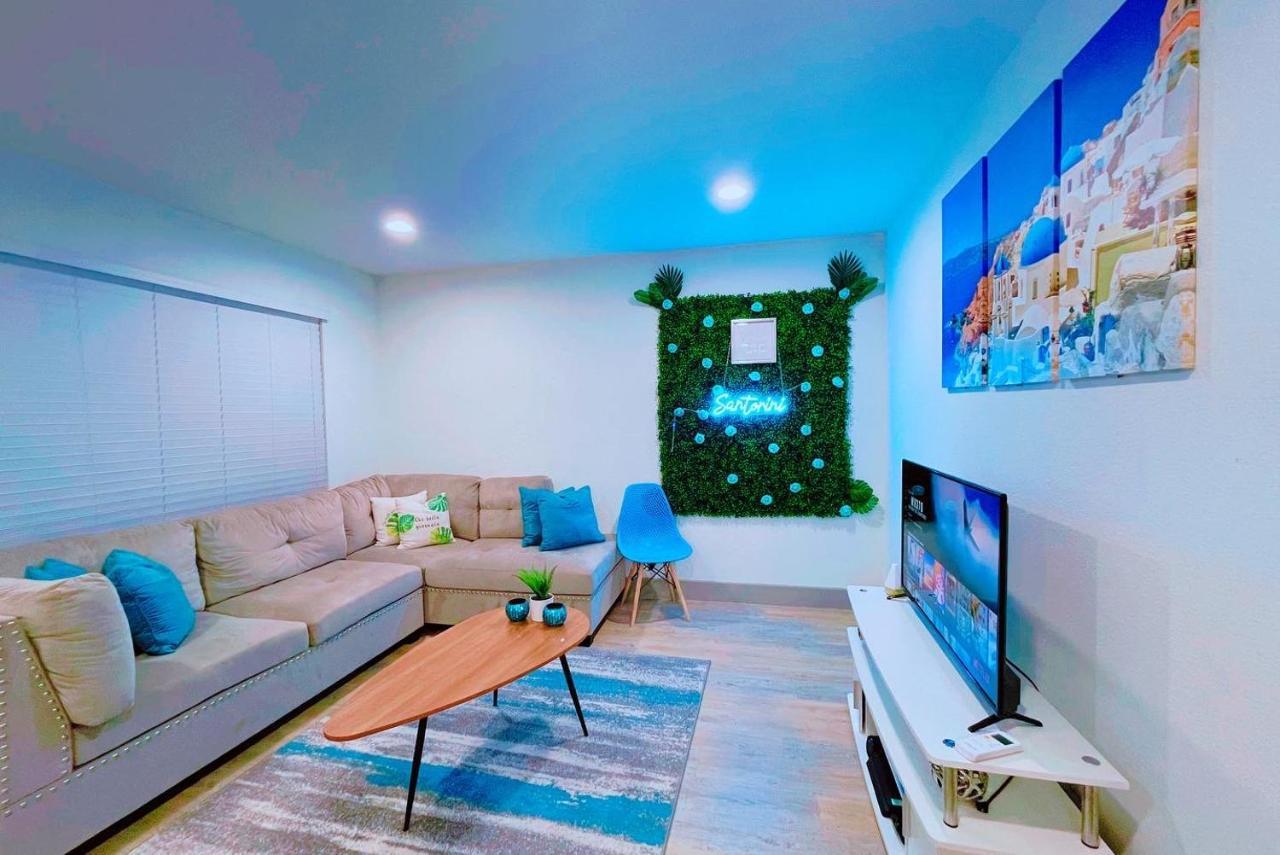 Modern Santorini Suite Houston Nrg Tmc Luxurious Walkable Bagian luar foto